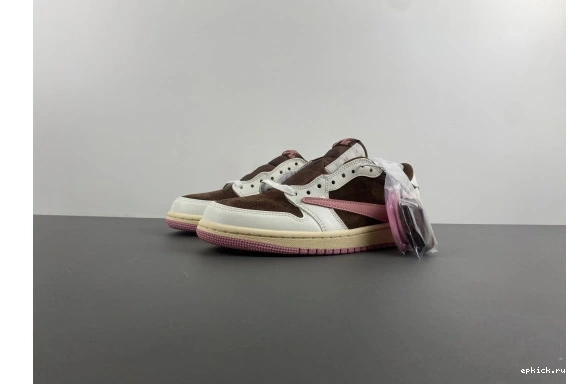 Rep EP OG SP Jordan Retro Travis brown 1 Pink DZ4137-206 Low  DZ4137-206 Scott 0331